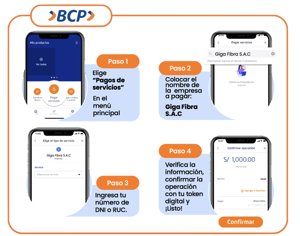 bcp metodo de pago